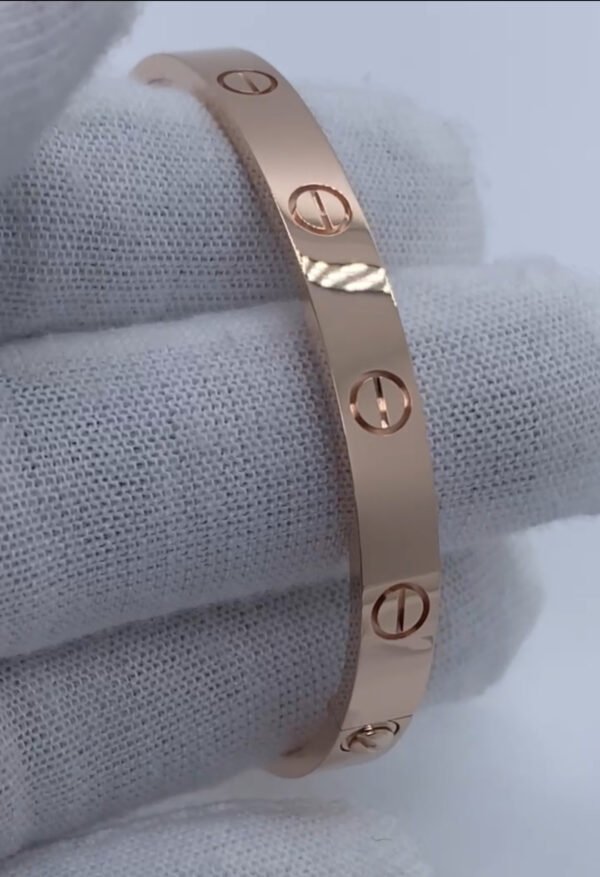 CARTIER LOVE 18K ROSE GOLD CLASSIC MODEL - Ảnh 2