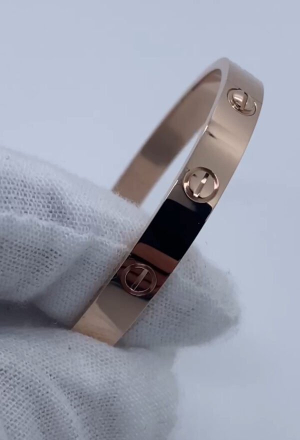 CARTIER LOVE 18K ROSE GOLD CLASSIC MODEL - Ảnh 3