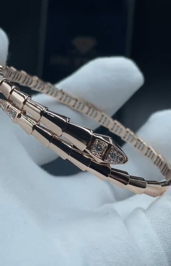 BULGARI SERPENTI VIPER ROSEGOLD BRACELETS - Ảnh 3