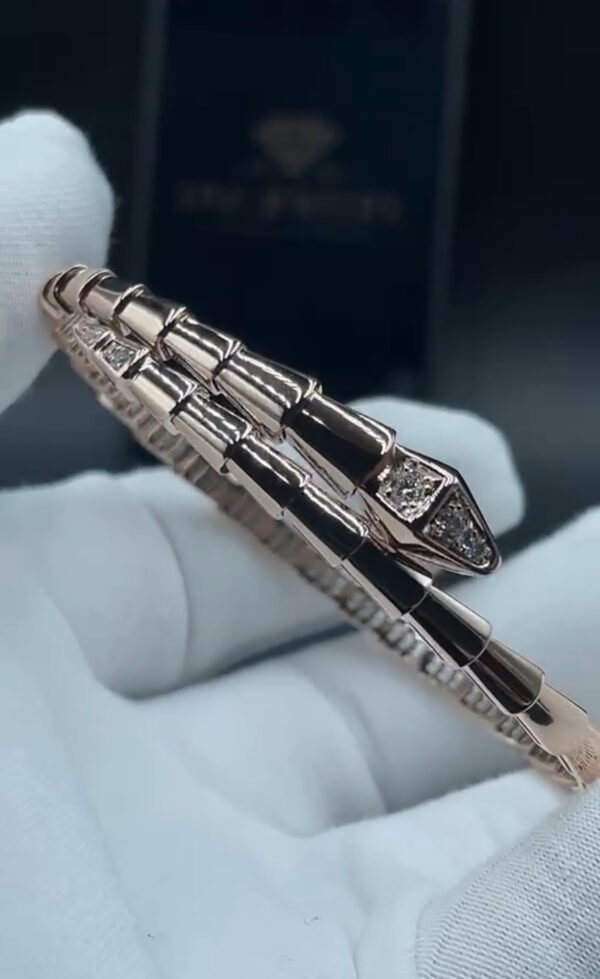 BULGARI SERPENTI VIPER ROSEGOLD BRACELETS - Ảnh 2