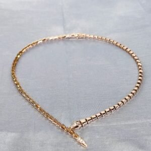 BULGARI SERPENTI VIPER ROSEGOLD NECKLACES