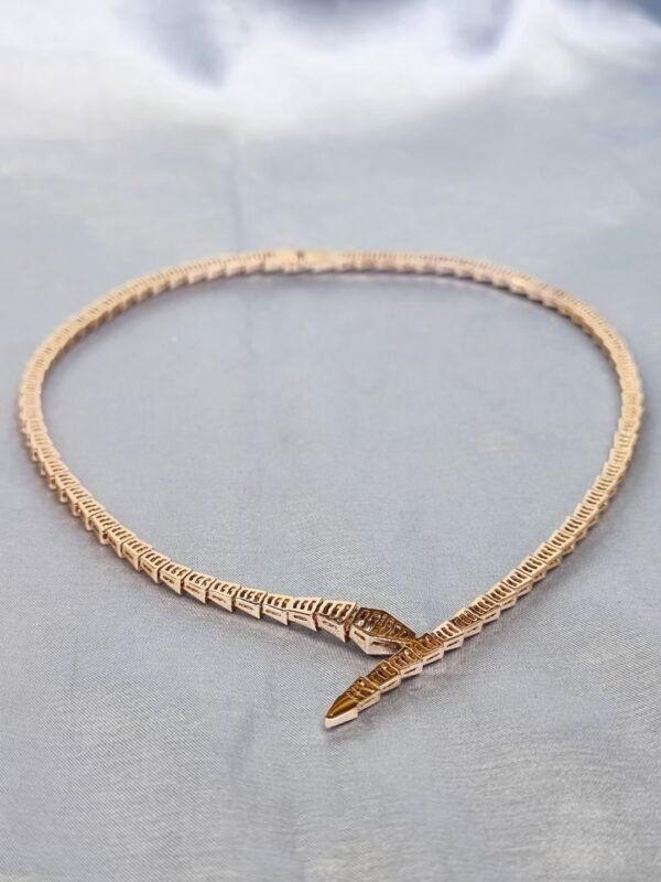 BULGARI SERPENTI VIPER ROSEGOLD NECKLACES - Ảnh 3