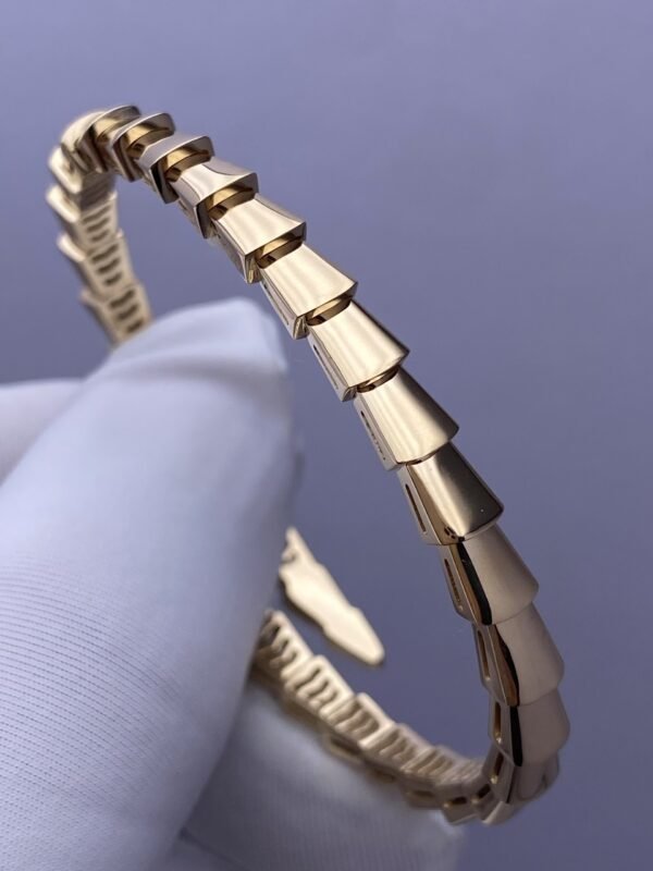 BULGARI SERPENTI VIPER YELLOW GOLD BRACELETS - Ảnh 4