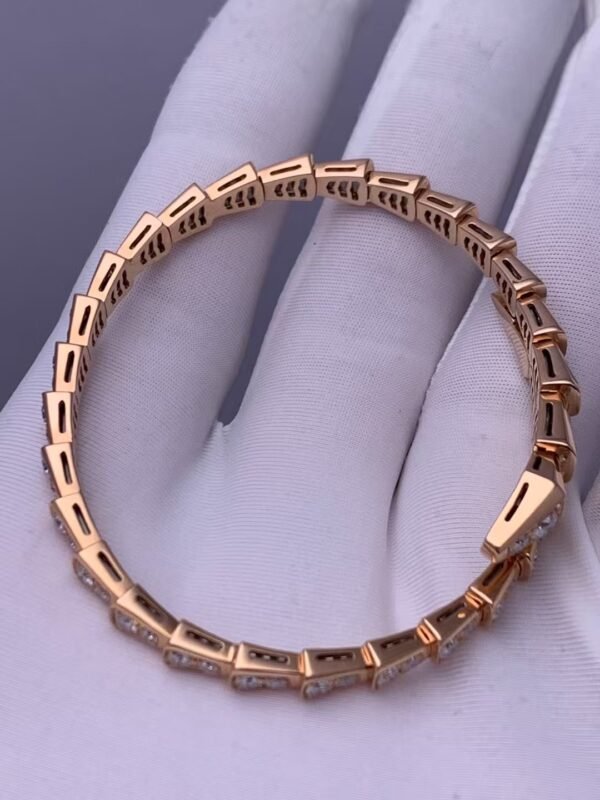 BULGARI SERPENTI VIPER ROSE GOLD BRACELETS - Ảnh 6