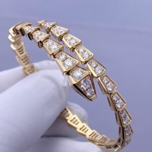 BULGARI SERPENTI VIPER YELLOW GOLD BRACELET