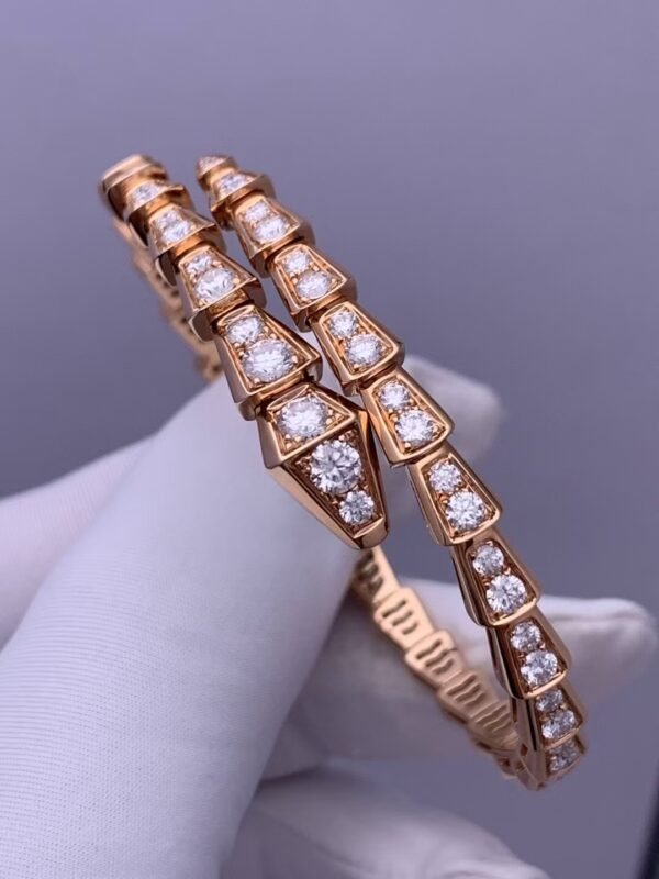 BULGARI SERPENTI VIPER ROSE GOLD BRACELETS