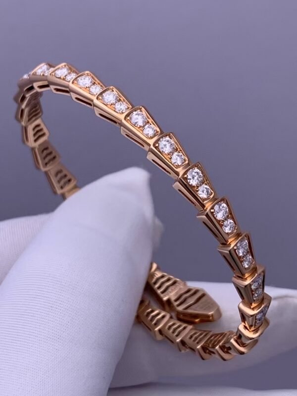 BULGARI SERPENTI VIPER ROSE GOLD BRACELETS - Ảnh 5