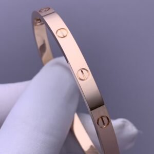 CARTIER LOVE ROSE GOLD MEDIUM SIZE BRACELET