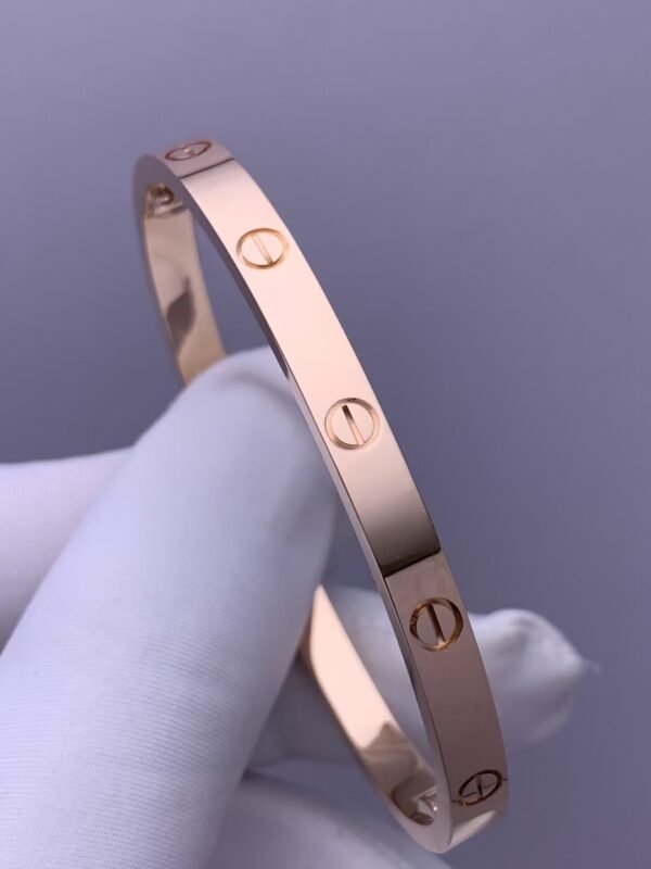 CARTIER LOVE ROSE GOLD MEDIUM SIZE BRACELET