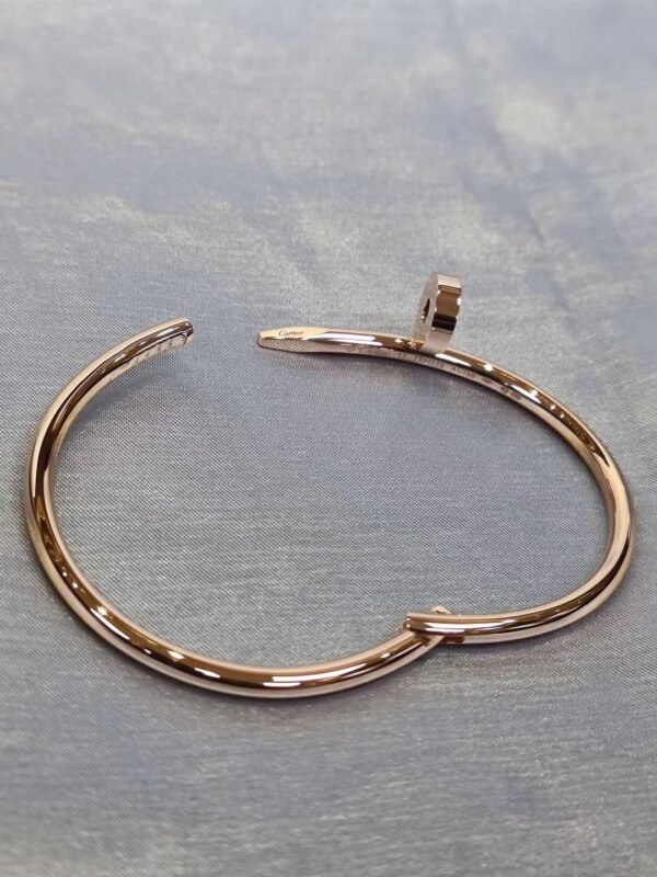 CARTIER JUSTE UN CLOU 18K ROSE GOLD CLASSIC MODEL BRACELET - Ảnh 4