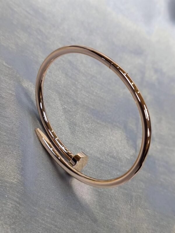 CARTIER JUSTE UN CLOU 18K ROSE GOLD CLASSIC MODEL BRACELET - Ảnh 5