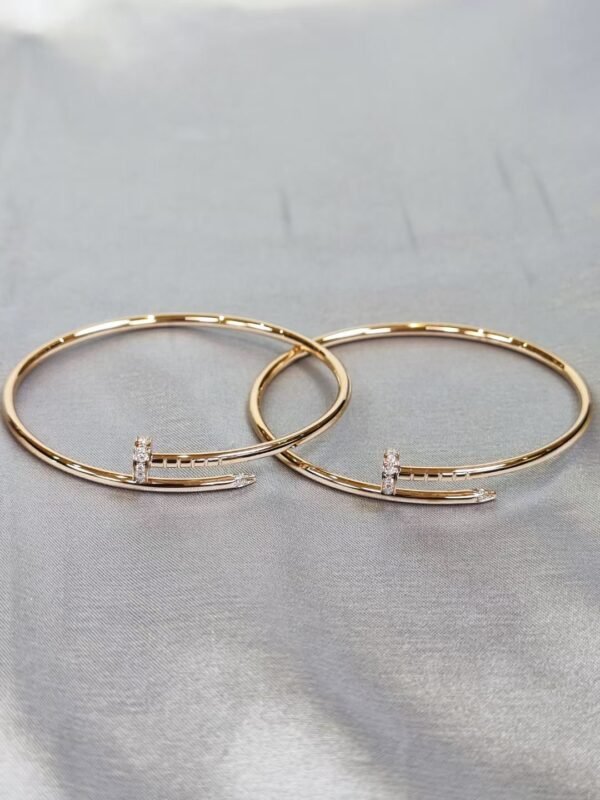 CARTIER JUSTE UN CLOU 18K ROSE GOLD SIZE SMALL BRACELET - Ảnh 3