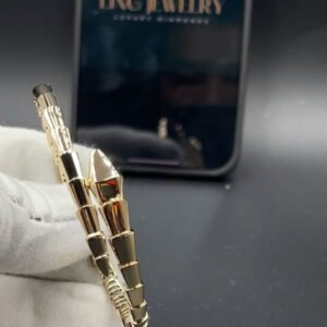 BULGARI VIPER SERPENTI 18K YELLOW GOLD BRACELET