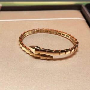 BULGARI VIPER SERPENTI 18K ROSE GOLD BRACELET
