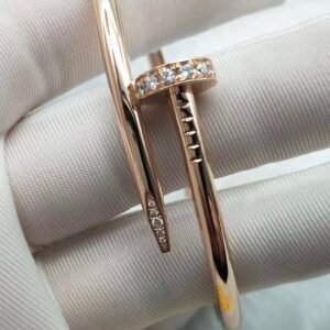 CARTIER JUSTE UN CLOU 18K ROSE GOLD CLASSIC MODEL BRACELET