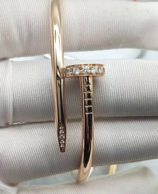 CARTIER JUSTE UN CLOU 18K ROSE GOLD CLASSIC MODEL BRACELET - Ảnh 2