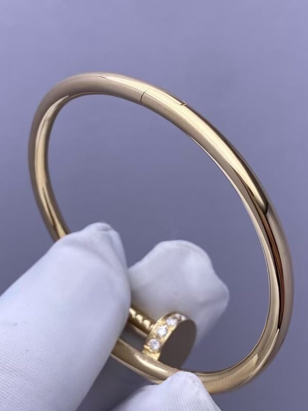 CARTIER JUSTE UN CLOU 18K YELLOW GOLD CLASSIC MODEL, DIAMOND BRACELET - Ảnh 6