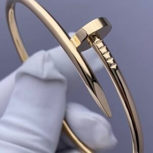 CARTIER JUSTE UN CLOU 18K YELLOW GOLD MEDIUM SIZE CLASSIC MODEL