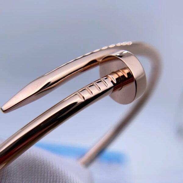 CARTIER JUSTE UN CLOU 18K ROSE GOLD MEDIUM SIZE CLASSIC MODEL - Ảnh 7