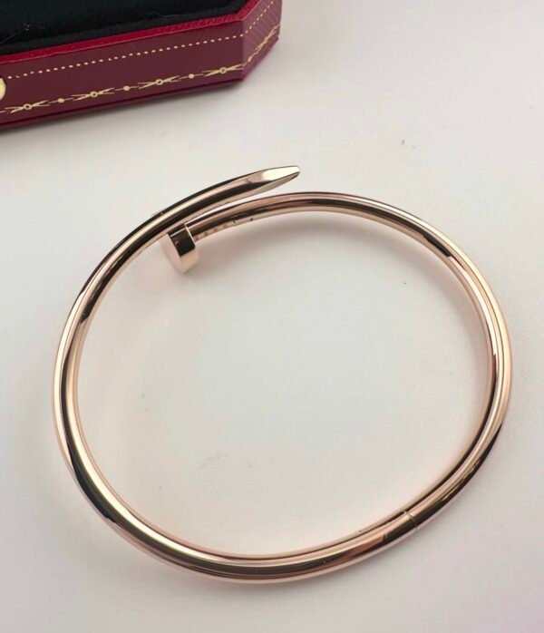 CARTIER JUSTE UN CLOU 18K ROSE GOLD MEDIUM SIZE CLASSIC MODEL - Ảnh 9