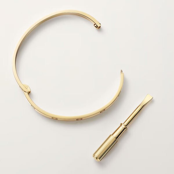 LOVE BRACELET,18K YELLOW GOLD, MEDIUM MODEL - Ảnh 6