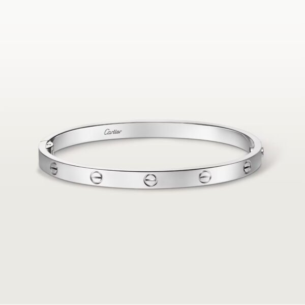 LOVE BRACELET,18K WHITE GOLD, MEDIUM MODEL - Ảnh 3