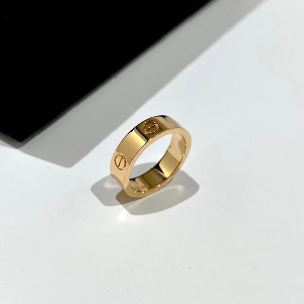 CARTIER LOVE RING, YELLOW GOLD, CLASSIC MODEL - Ảnh 4