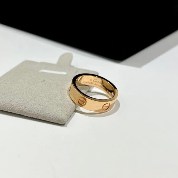 CARTIER LOVE RING, YELLOW GOLD, CLASSIC MODEL - Ảnh 5