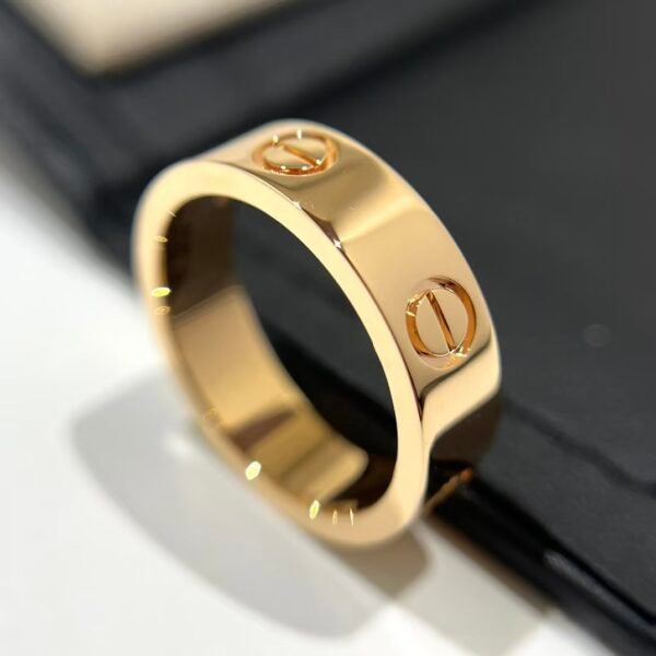 CARTIER LOVE RING, YELLOW GOLD, CLASSIC MODEL - Ảnh 3