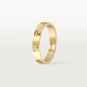 CARTIER LOVE RING, YELLOW GOLD, SMALL MODEL