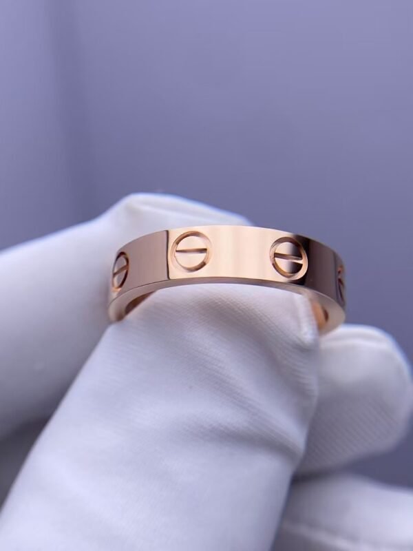 CARTIER LOVE RING,18K ROSEGOLD, SMALL MODEL - Ảnh 6